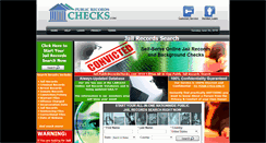 Desktop Screenshot of jail.publicrecordschecks.com