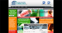Desktop Screenshot of inmate.publicrecordschecks.com
